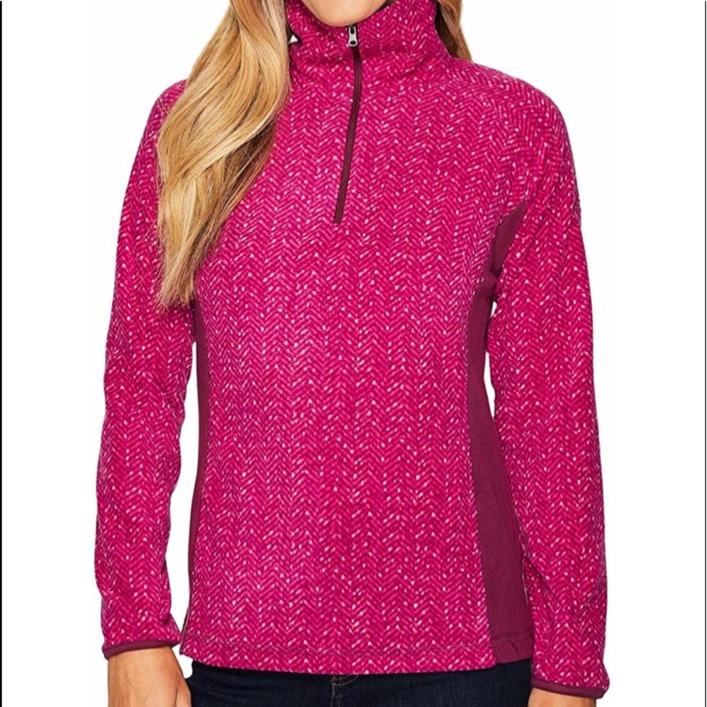 Columbia glacial III half zip fleece size M